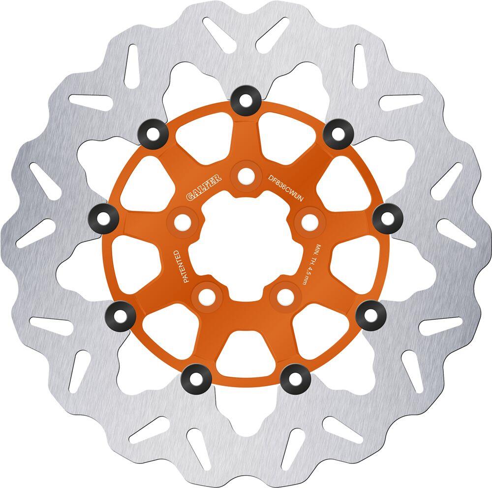 Galfer Wave Brake Rotor For Harley Davidson FLFBS 1868 2008-2024 DF836CWUN