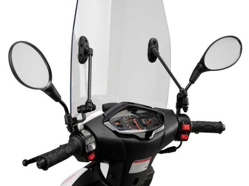 PUIG Urban Screen Light Smoke for Keeway Hurricane 50 21-23 21646H
