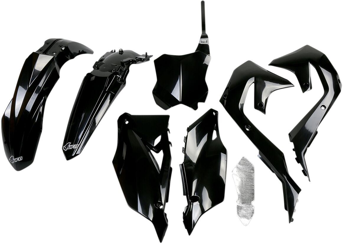 UFO Body Kit For Kawasaki Kx450f 19-24 Black KAKIT227-001