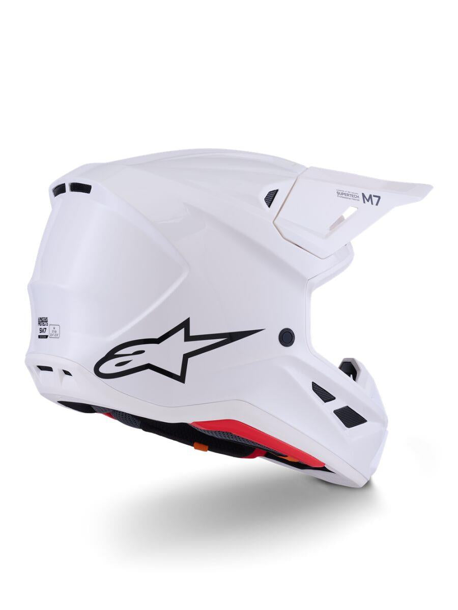 ALPINESTARS SM7 Helmet WHITE-GLO 2025 Model