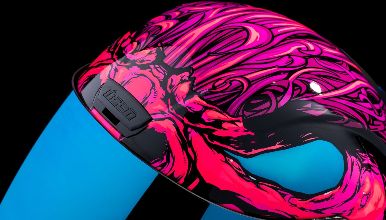 Icon Street Helmet Airform Mips Manik'rr Pink 24 Model