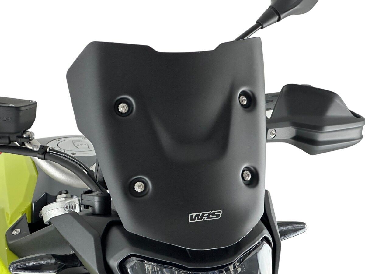 WRS Windscreen Enduro For BMW F 900 GS Matt Black BM104NO