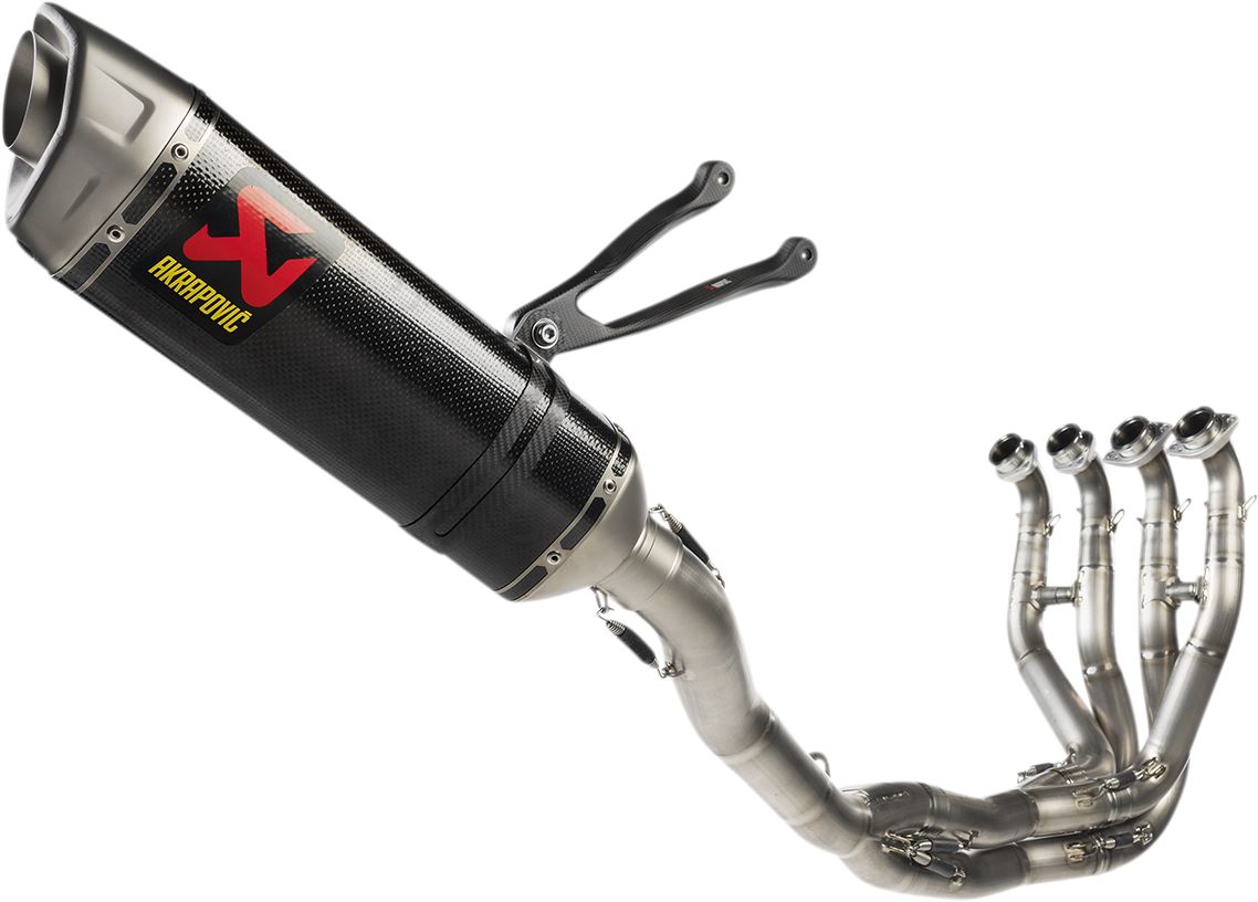Akrapovic Racing Line Exhaust System Green SS For Kawasaki ZX-10 R 1000 19-24 S-K10R10-RC