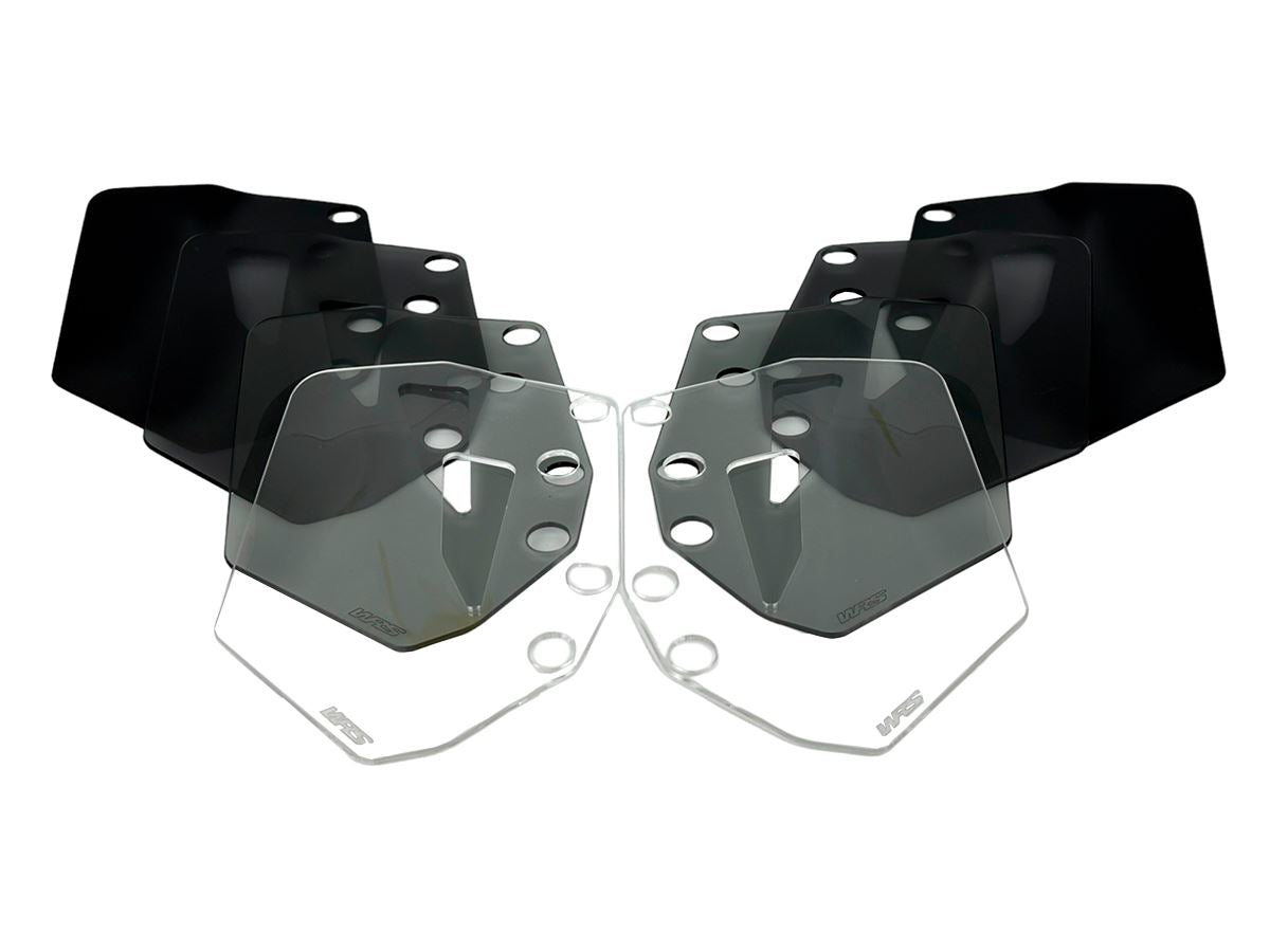 WRS Deflectors BMW R1300gs Clear Bm095t