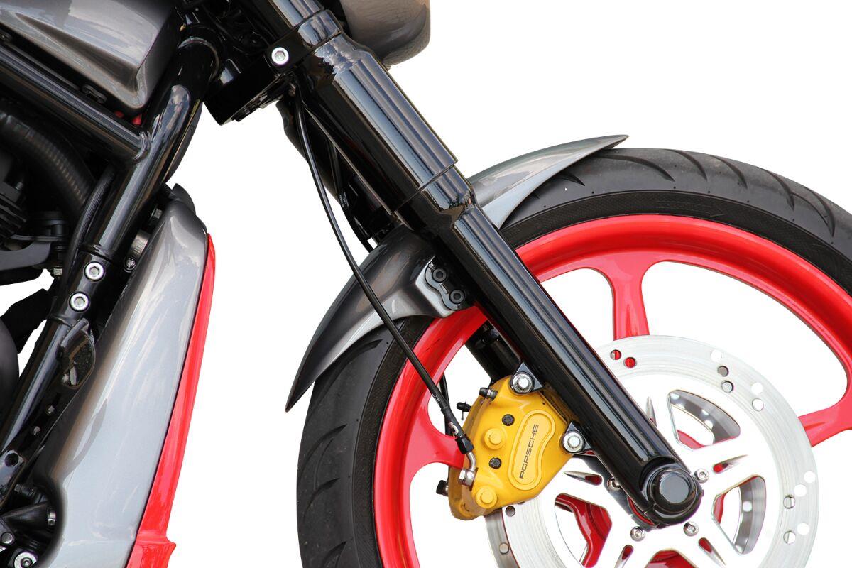 Cult Werk Axle Cover For Harley Davidson VRSCDX 1250 2002-2017 Black HD-UNI034