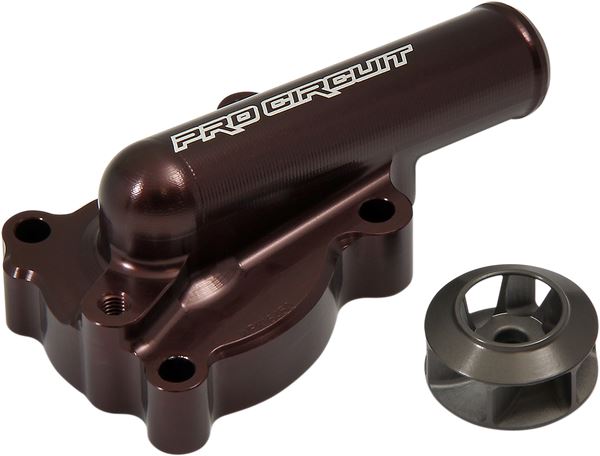 Pro Circuit Water Pump Cover with Impeller For Kawasaki KX 450 F 16-18 WPK16450