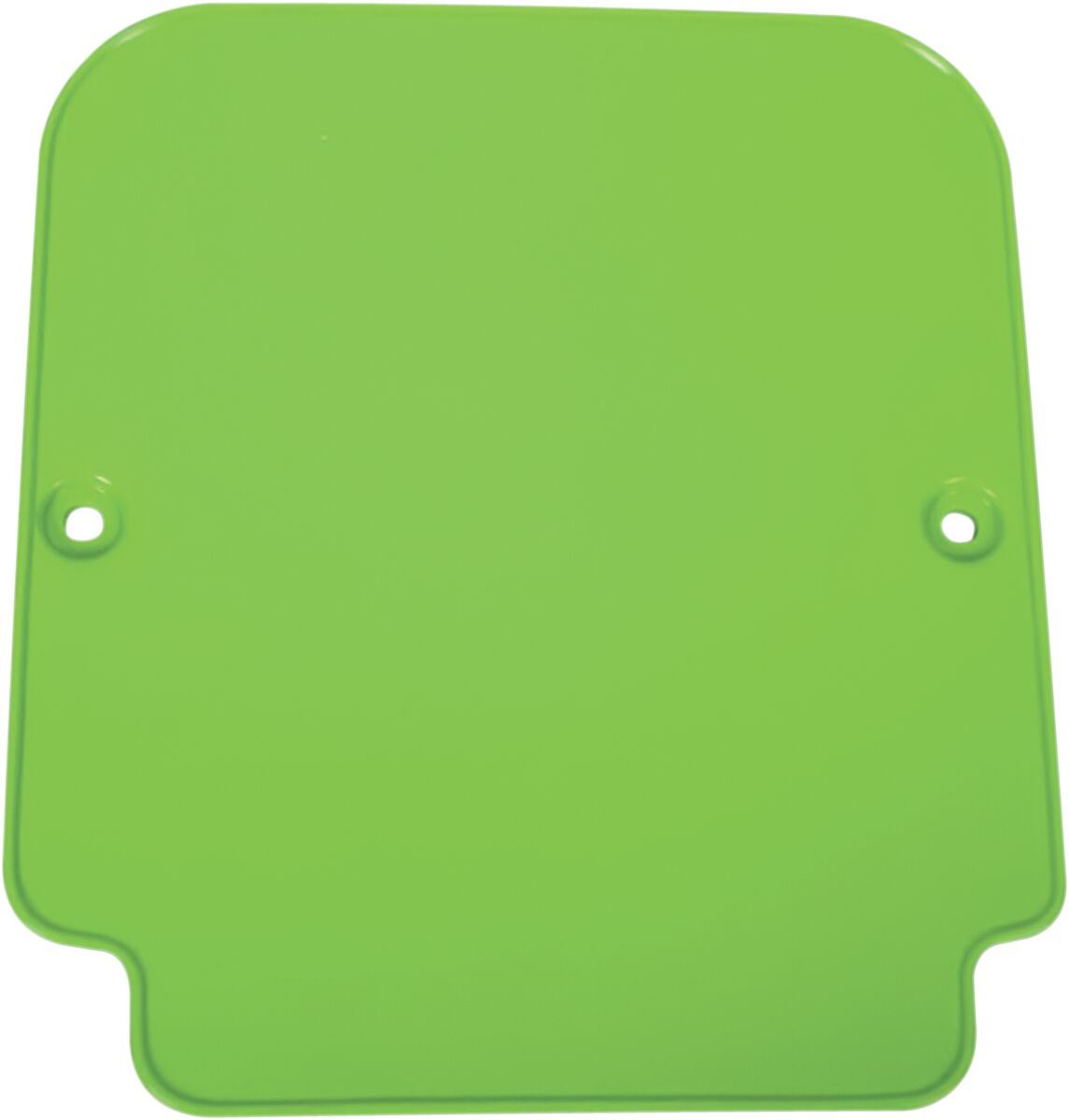 UFO FRONT NUMBER PLATE KAWASAKI KX125/250/500 KX-GREEN KA02707-026