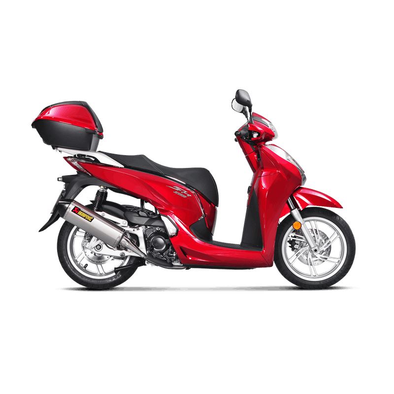Akrapovic Slip-On Line Muffler SS/CF For Honda SH 300 I 16-20 S-H3SO4-HRSS
