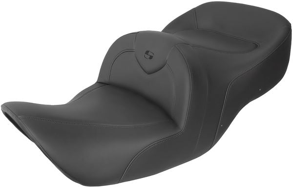 SADDLEMEN Roadsofa™ One-Piece Seat Black Without Backrest H01-07-187