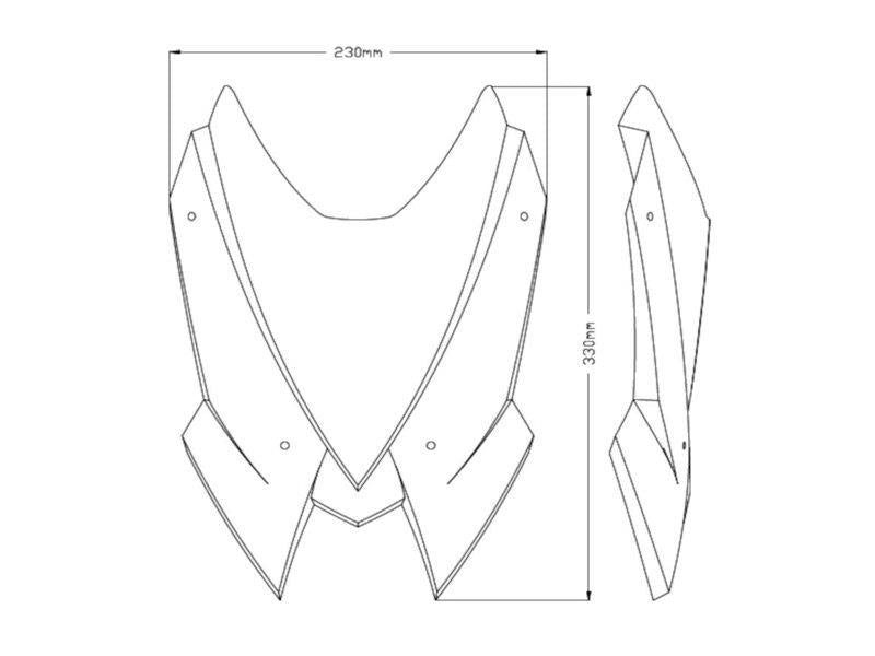 Puig New Generation Sport Screen Dark Smoke 9903J