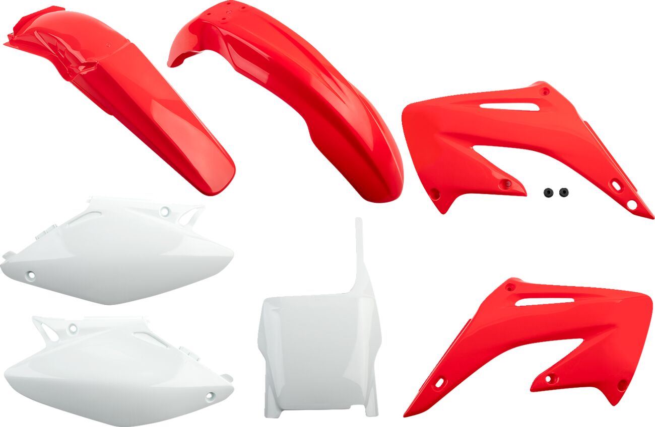 UFO COMPLETE BODY KIT HONDA CR125/250 OEM-COLOR HOKIT103E-999