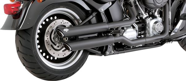 Vance & Hines 3" Twin Slash Slip-On Mufflers For HD FLSTF 1690 07-17 46343