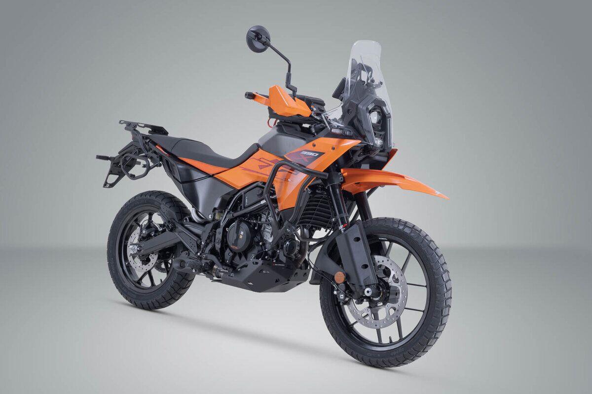 SW MOTECH SLC Side Carrier Right Black Steel Quick Lock System HTA.04.417.11000