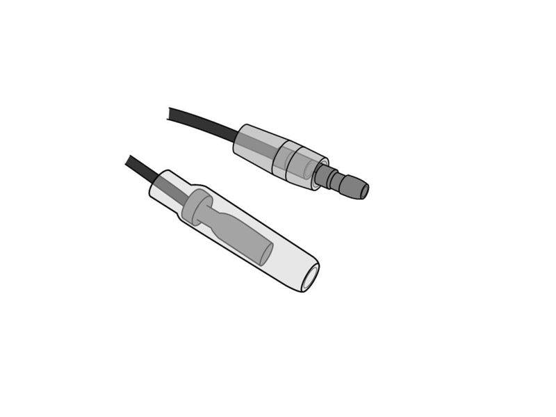 Puig Indicator Connector Lead 180mm Black 21016L