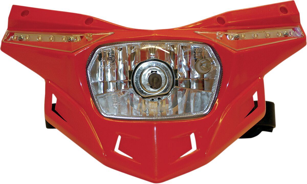 UFO STEALTH REPLACEMENT LOWER-PART (12V/35W & LED) CRF-RED PF01714-070