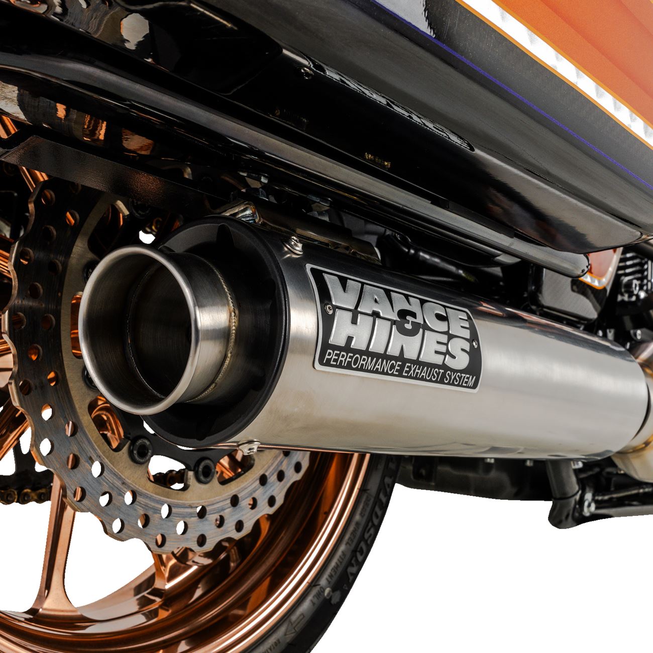 Vance & Hines 2-into-1 Supersport PCX Exhaust System For HD FLHRXS 1868 17-24 27345