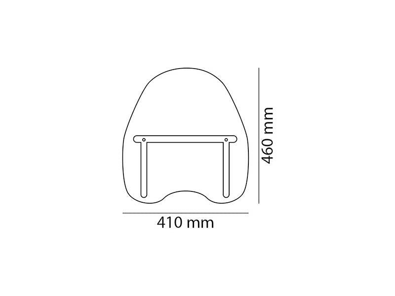 Puig Daytona IV Screen Clear 6013W