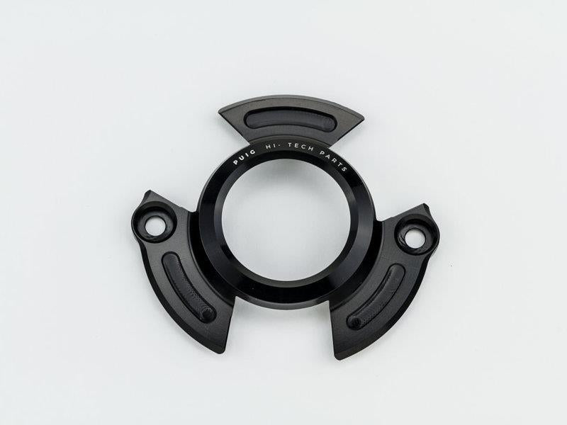 PUIG Clutch Cover Black for Yamaha TMax 530/DX/SX/560/Tech Max 17-24 9855N