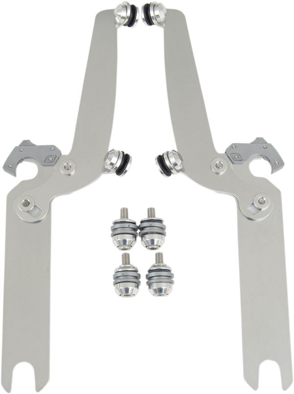 MEMPHIS SHADES Trigger Lock Windshield Mounting Kit Complete Without OEM light bar MEM8922