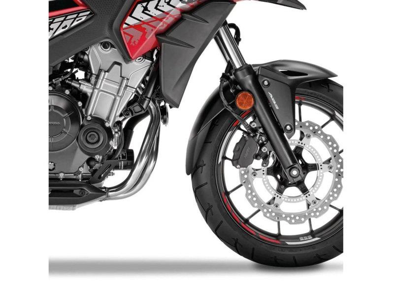 PUIG Front Fender Extender Black for Kawasaki Z650 RS 22-25 21254N