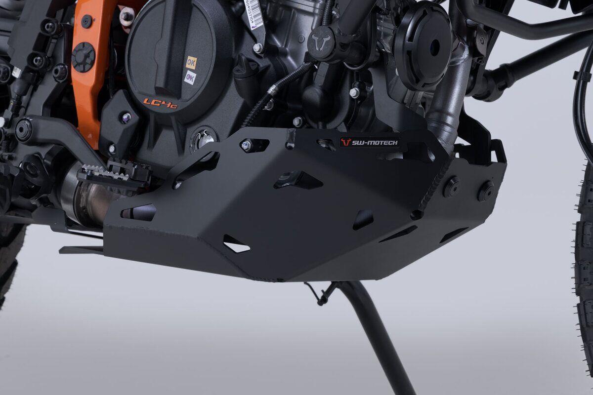 SW-Motech Engine Guard Black, Powder-Coated Aluminium MSS.04.417.10001/B