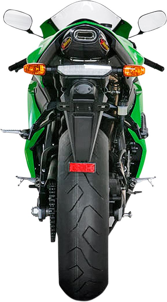 Akrapovic Slip-On Line Muffler TI/CF For Kawasaki ZX-6 R 600 07-08 S-K6SO5-HACT