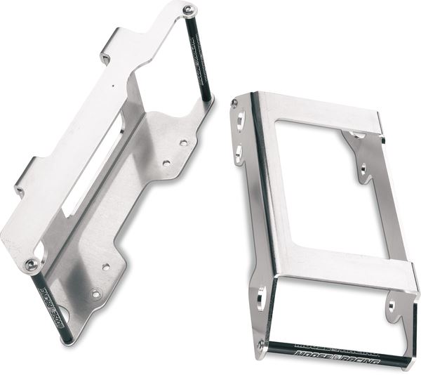 Moose Offroad Radiatior Braces For Honda CRF 250 X 2004-2018 Silver 11-162