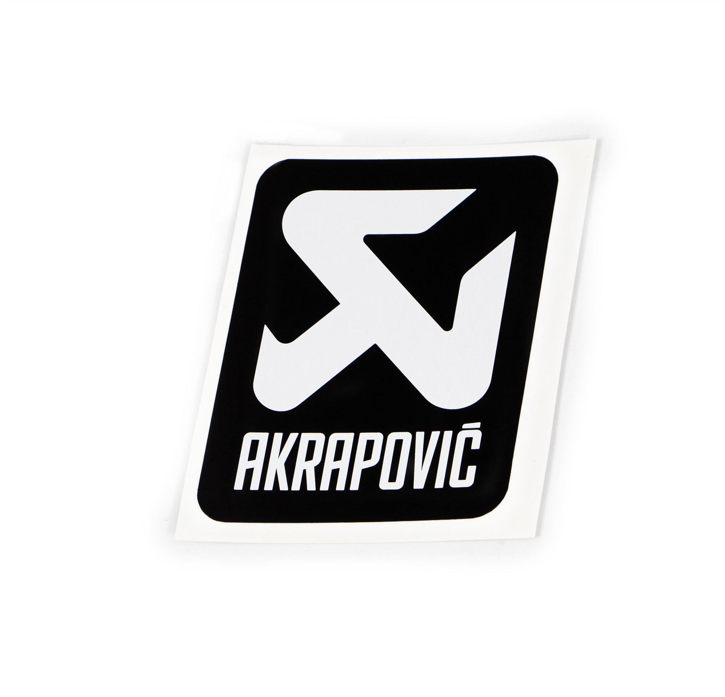 Akrapovic Sticker 75X60 Heat Resistant Black White P-VST17AL