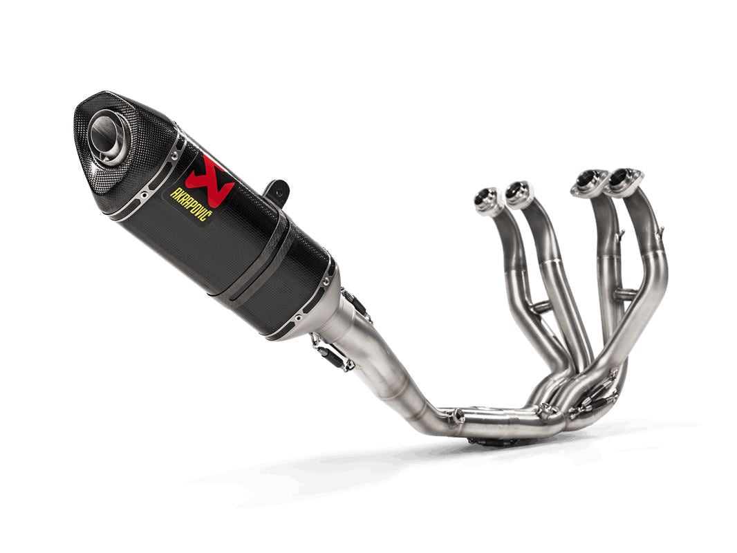 Akrapovic Racing Line Full Exhaust System Street SS/CF For Kawasaki ZX-6 R 636 23-24 S-K6R11-RC/1