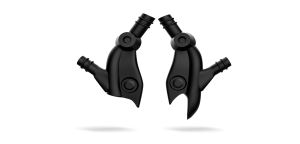C-Racer Frame Cover For Yamaha XTZ 700 2019-2024 Black Plastic Pair FC-YT7