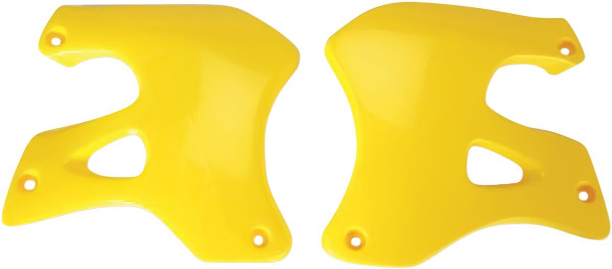 UFO RADIATOR COVERS SUZUKI RM125/250 RM-YELLOW SU02958-101