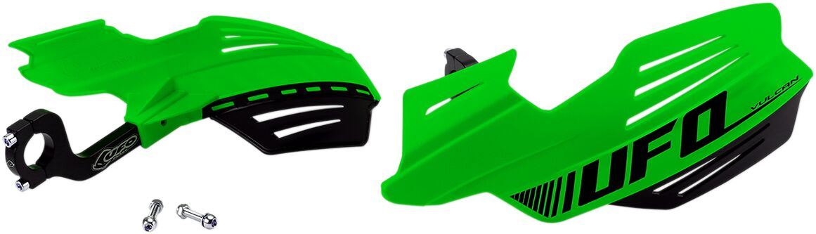 UFO UNIVERSAL VULCAN HANDGUARDS KX-GREEN PM01650-026