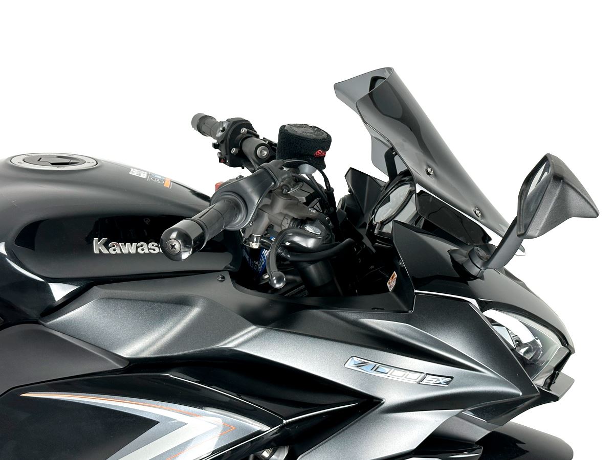 WRS Windscreen Sport Kawasaki Z1000sx Dark Smoke Ka016fs