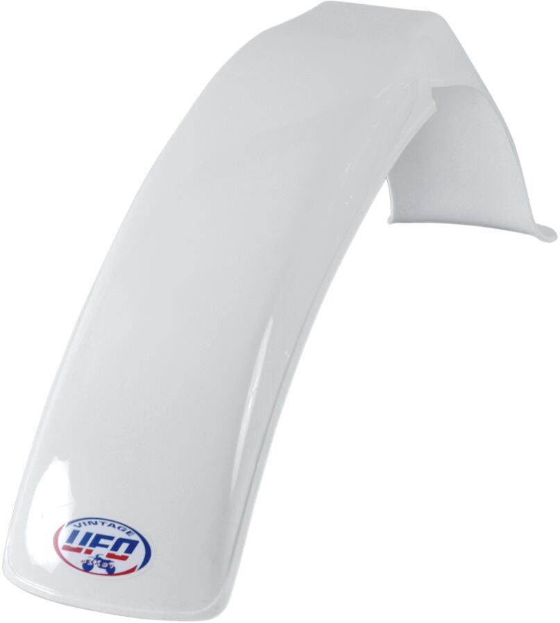 UFO VINTAGE UNI FRONT FENDER FANTIC 50-75-80-125cc (79-82) WHITE ME08010W