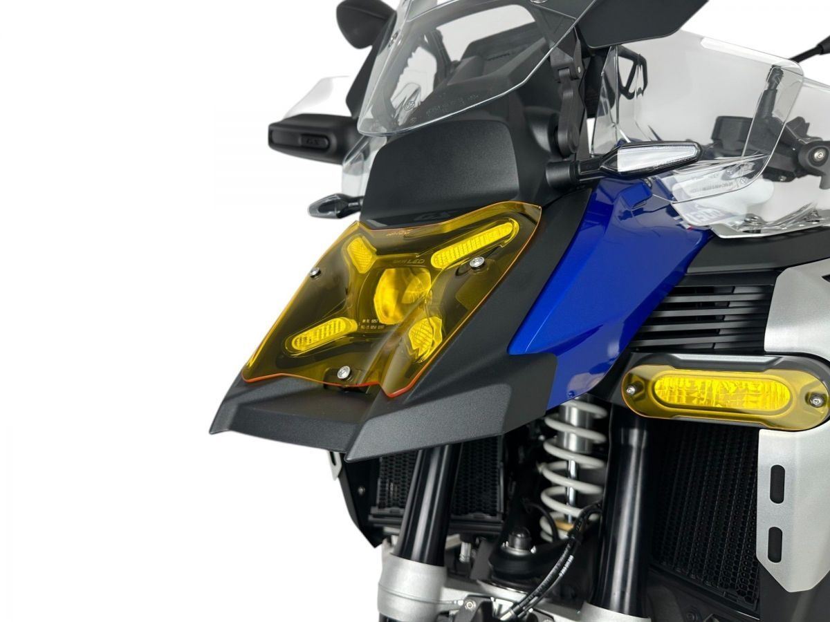 WRS Headlight Protection For BMW R1300GS Adventure Yellow Bm105gf