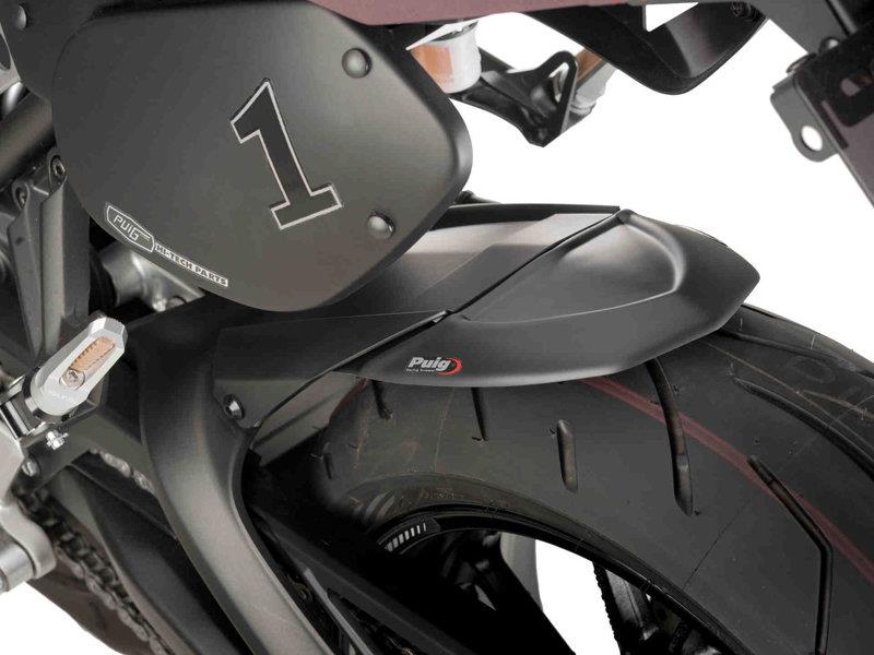 Puig Rear Mudguard Extender Matt Black 20638H