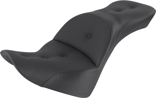 Saddlemen Seat Explorer Road Sofa F/R in Black 18-23 Deluxe Slim 818-33-029RS