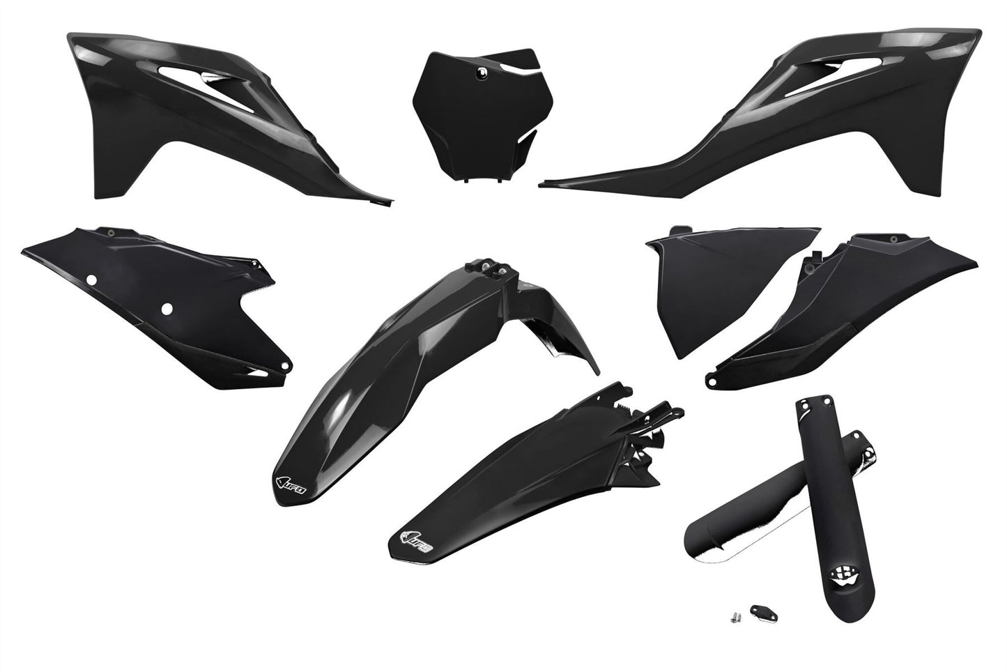 UFO Body Kit For Gasgas EX 300 21-25 Black GGKIT702-001
