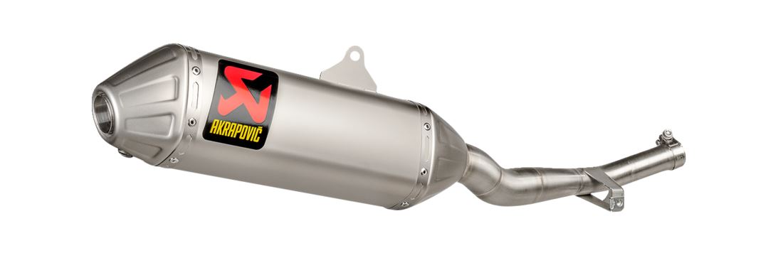 Akrapovic Slip-On Line Muffler TI For Honda CRF 300 L 21-24 S-H3SO10-BNTA