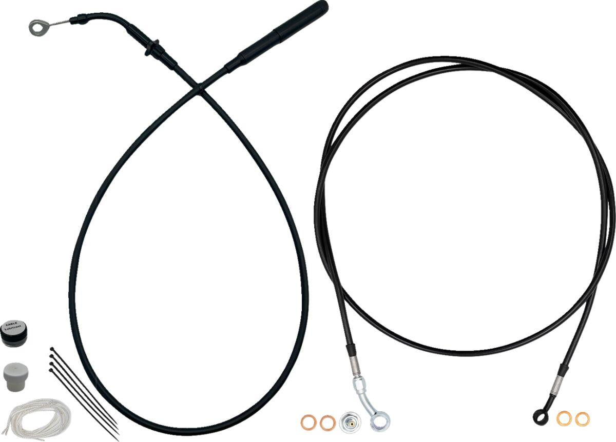 Fat Baggers Inc. EZ Install Kit For Harley FLTRK 1868 2021-2024 Black 219914-B