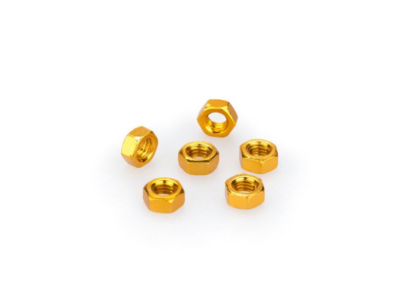 PUIG M5 Screws x 6 Yellow Universal 0763G