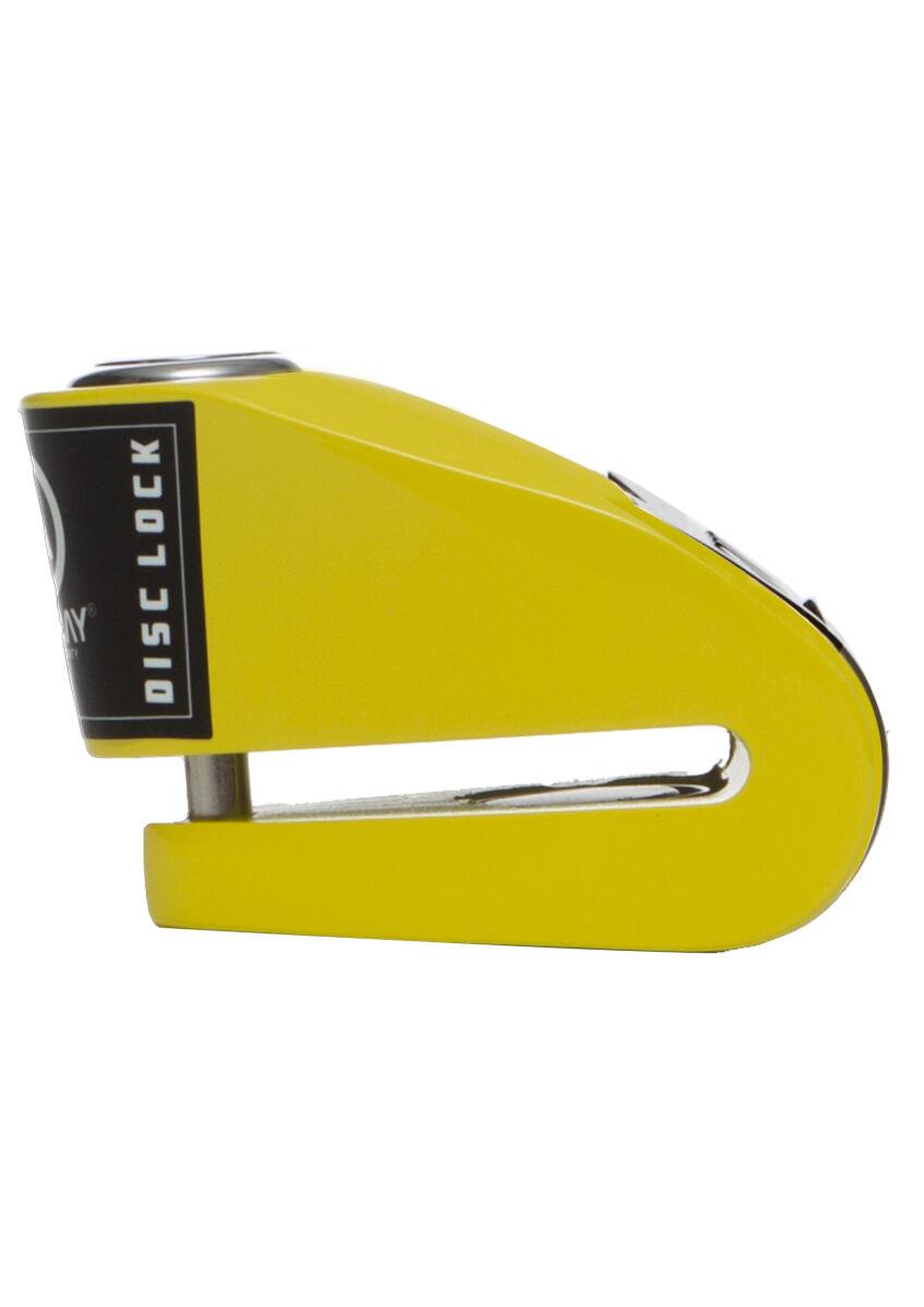 Auvray Disk B-Lock 10 Alarm Disc Lock Yellow/Black Stainless Steel BLA06YELAUV