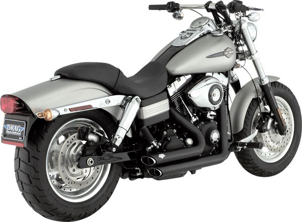 Vance & Hines Shortshots Staggered Exhaust System For HD FXDF 1690 06-17 47317