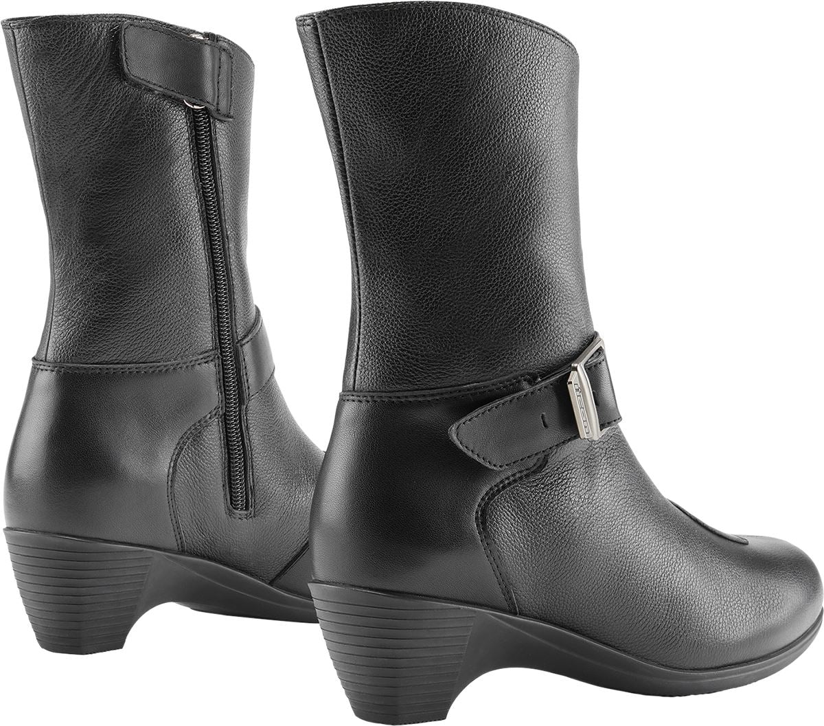 ICON Women's Tuscadero™ Motorcycle Boots Black 2023 Model