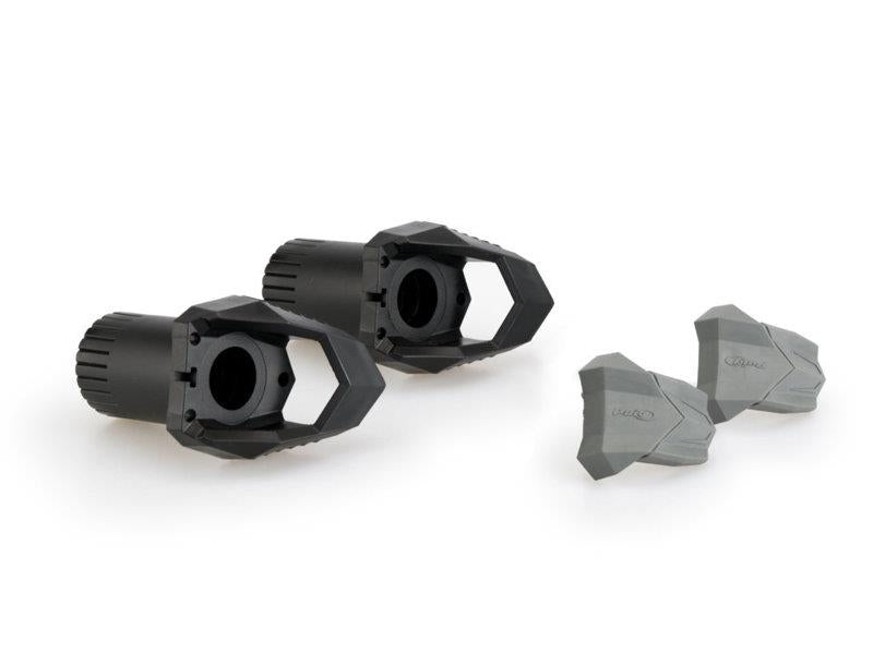 PUIG Rubber End For Frame Sliders R19 Black Universal 3149N