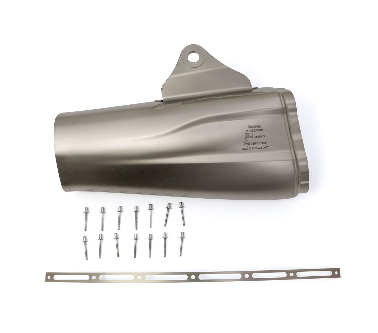 Akrapovic Muffler Sleeve Kit TI Silver For Kawasaki ZX-14 R 1400 12-24 P-RKS462ZAA400