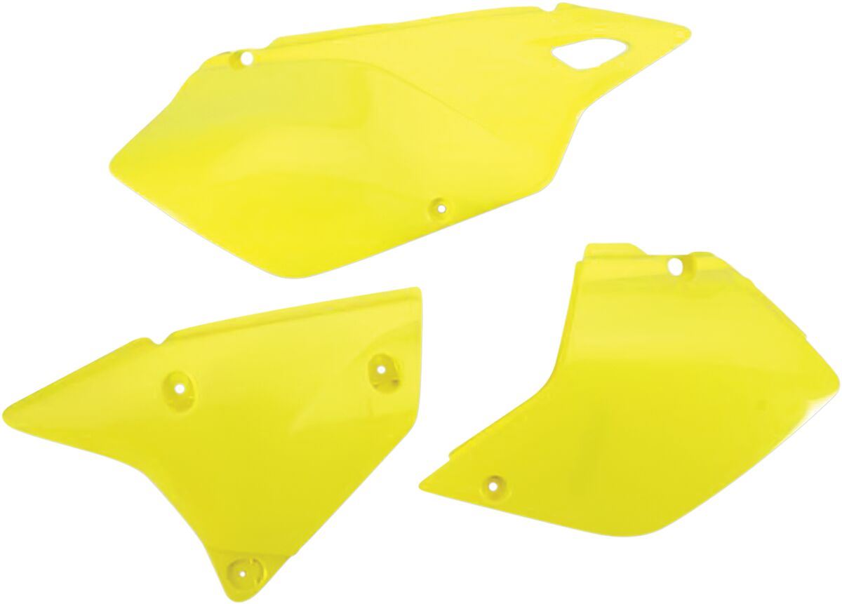 UFO SIDE PANELS SUZUKI DRZ400E RM-YELLOW SU03979-102