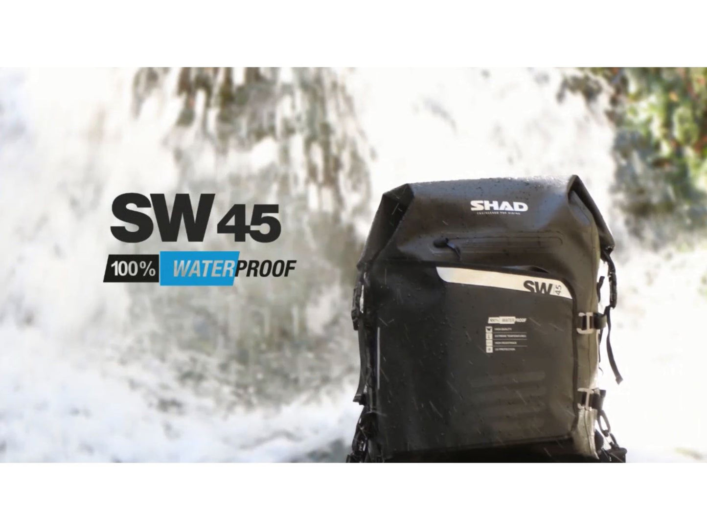 SHAD 100% Waterproof SW45 Backpack X0SW45