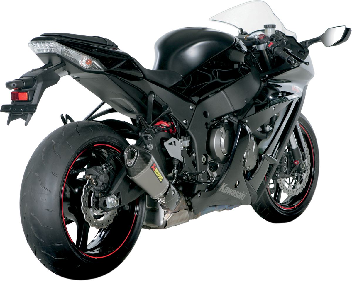 Akrapovic Slip-On Line Muffler TI/CF For Kawasaki ZX-10 R 1000 S-K10SO7T-HASZ