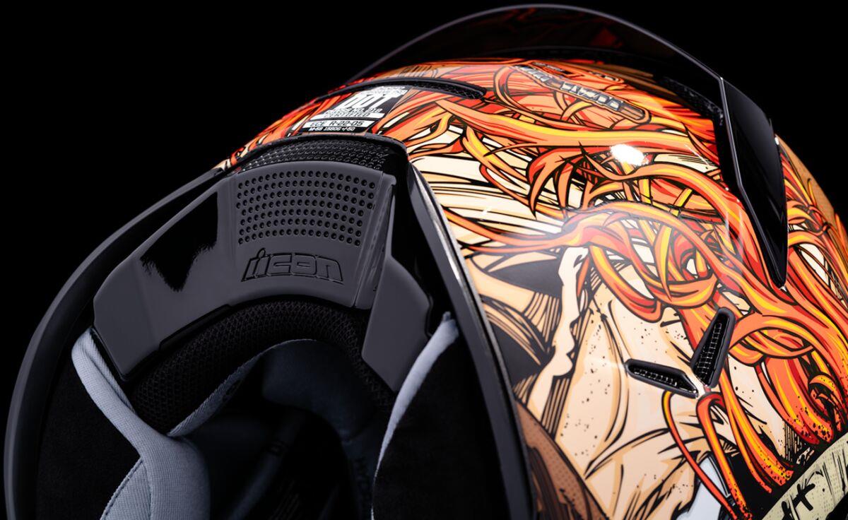 ICON Airframe Pro™ TopShelf Red Motorcycle Helmet